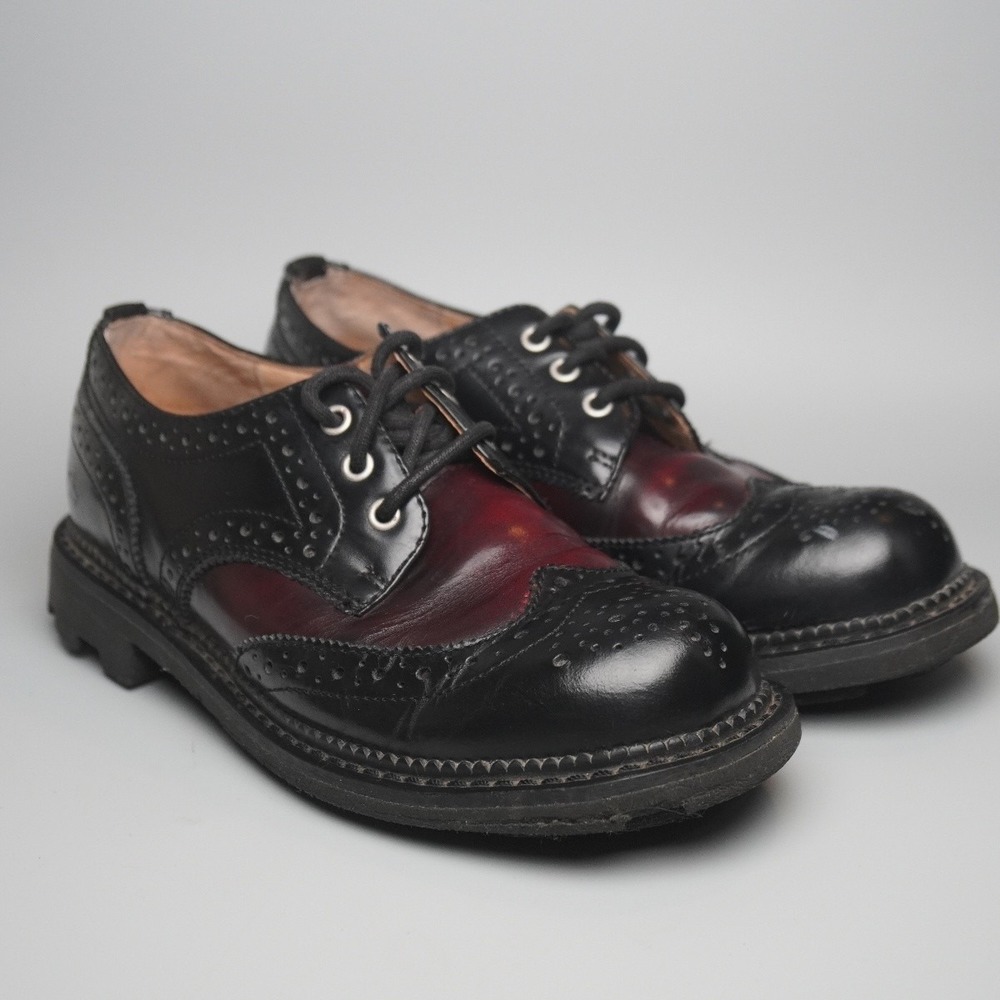 John Fluevog Angels Michael Oxford Wing Tip Shoes Men's Size 6.5